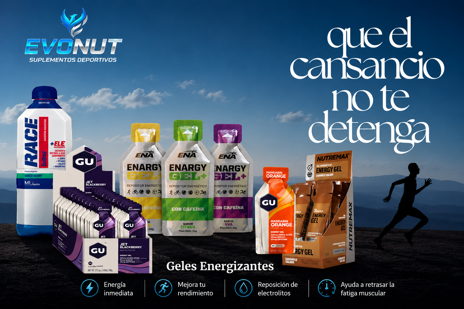 Combo Maratón - Running / Resistencia